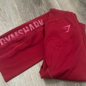 Gymshark Maroon Leggings